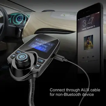 EinCar Wireless In-Car Bluetooth FM-Senderen MP3 Adapter Kit Car MP3-Afspiller Display USB Bil Oplader TF Kort til at Spille Musik