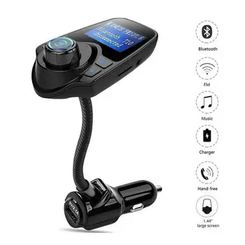EinCar Wireless In-Car Bluetooth FM-Senderen MP3 Adapter Kit Car MP3-Afspiller Display USB Bil Oplader TF Kort til at Spille Musik
