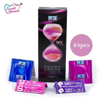 Personage Sex Kondomer 30 Stk/Masse Ultra Tynd Flere Typer Latex Kondomer til Mænd Smurt Prævention, Sex Produkter LF-068