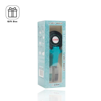 1stk for dymo prægning label maker med 9mm label Tape DIY-Manual label maker Skrivemaskine for MOTEX E101 label printer