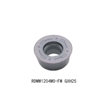 10stk RPMT1204MO RDMW1204 FM hårdmetal til fræsning skær af rustfrit stål CNC drejebænk dreje værktøjer af høj kvalitet, bearbejdning
