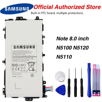 Original Samsung SP3770E1H Batteri Til Samsung GALAXY Note 8.0 N5100 N5120 N5110 4600mAh