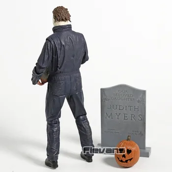NECA 2018 Film Halloween Ultimative Michael Myers med LED Lys PVC-Action Figur Collectible Model Toy