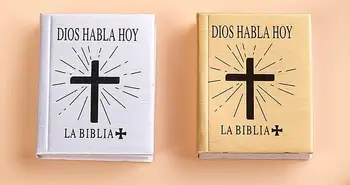 20pcs spanske Real Mini Bibelen Nøglering, Katolicismen Christian Jesus Kors Nøglering,Første Altergang Religion Part Hellige gave
