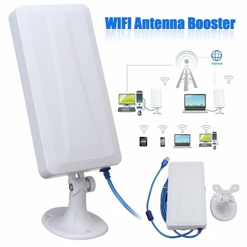 Lang Rækkevidde WiFi Wireless Extender Udendørs Router Repeater WLAN-Antenne for Booster5m