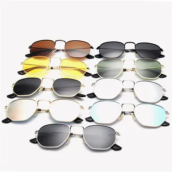 Leonlion 2021 Polariserede Solbriller Kvinder Classic Spejl Vintage Briller Mænd Street Beat Shopping Oculos De Sol Gafas UV400