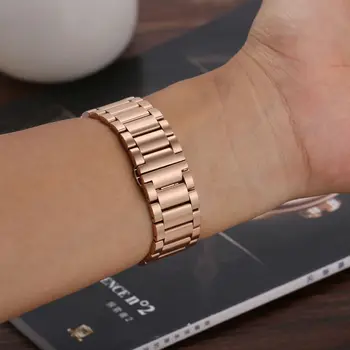 Rustfrit Stål Armbånd Rem Band For Fitbit Oplade 2 Se Metal-Armbånd Erstatning For Fitbit Oplade 2 Correa