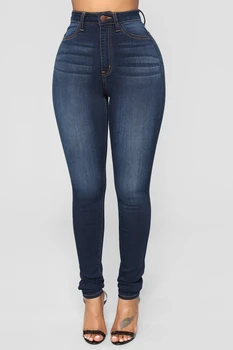 2020 Slim Jeans til Kvinder Tynde Høj Talje Bukser, Jeans Kvinder Sort Denim Blyant Bukser med Stretch Jeans Kvinder Bukser, Jeans Calca