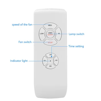 Smart Home Digitale Trådløse Fjernbetjening 110V Digitale Trådløse Fjernbetjening Skifte Til Lampens Lys Udstødning Fan Control Switch