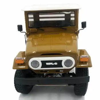 WPL C44KM Metal Edition Usamlet Kit 1/16 4WD RC-Car-Kit til Børn Drenge Model Gave Off-Road Køretøjer w/ Servo Motor