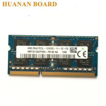 DDR3 4G 1RX8 2RX8 PC3L 12800S 1600Mhz 4gb Laptop Hukommelse, 4G pc3l 12800S 1600 MHZ Notebook Modul SODIMM RAM