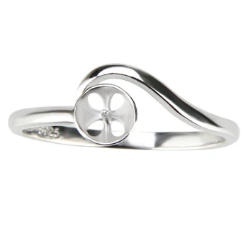 CLUCI 3stk 925 Sterling Sølv, Rose Guld Farve Åbne Ring Kvinder Sølv 925 Justerbar Ring Fine Smykker Design Ring SR2056SB