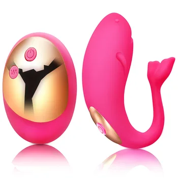 7 Hastighed Tavs Hval Fjernbetjening Fisse Vibrator Trådløse Vibrerende Æg Klitoris Stimulator G-spot Massager sexlegetøj til Kvinde