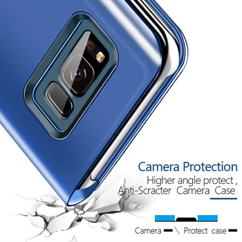 Spejl Case Til Samsung Galaxy S 20 S20 Ultra Plus Tilfælde Smart Sove Klip-For Samsung S20ultra S20plus s20+ Stå Coque Dække