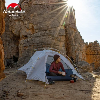 Naturehike Telt 15D Cloud Fløj Op til 1,5 KG Camping Telt 2 Person Ultralette Bærbare Udendørs Rejse Telt Vandtæt Vandring Camping