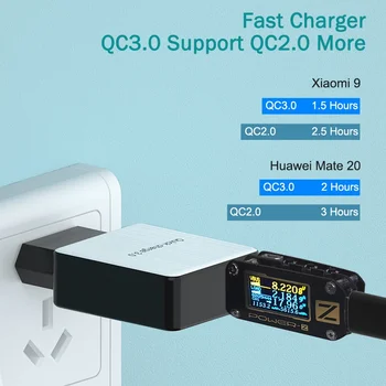 OREY 18W Hurtig Oplader QC 3.0 USB-Oplader Til iPhone X Hurtig Opladning 3.0 Telefonen Oplader Adapter Til Xiaomi Mi 9