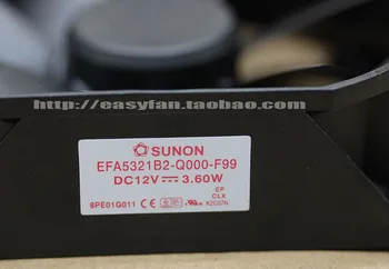 Gratis Forsendelse For SUNON EFA5321B2-Q000-F99 EFA5321B2-Q010-F99 10cm 12V 3.6 W ventilator