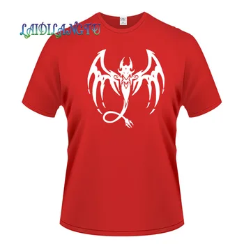 Dragon Fantasi Mystiske Væsen, T-shirt Mærke Tøj Hip Hop Print Mænd T-Shirt med Korte Ærmer Høj Kvalitet Mænd tøj