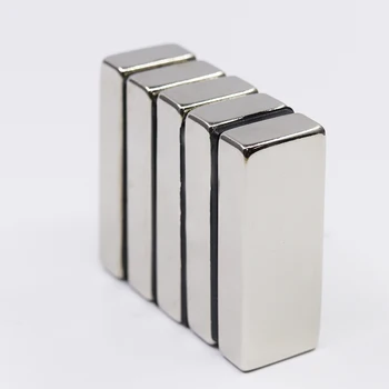 1/2/5Pcs 50x20x10 Neodym-Magnet-50mm x 20mm x 10mm N35 NdFeB Blok Super Stærk Stærk Permanent Magnetiske imanes