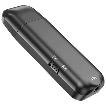 Trådløs USB-5.0-Modtageren Sender Lyd Adapter-LCD-Display 3,5 mm AUX-Trådløs Musik i Stereo-Adapter