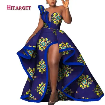 2020 Nye Dashiki Party Kjoler Kvinder Dashiki Afrika Print Voks Afrikanske Tøj Bazin Riche Afrika Sexede Kjoler til Kvinder WY6981