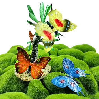 12pcs Simulering Sommerfugl, et insekt, dyr model Naturtro action figur home decor Pædagogiske Gave Til børn hot legetøj sæt