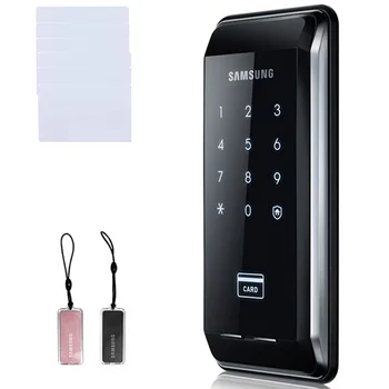 SAMSUNG EZON SHS-2920 Digitale Fingeraftryk dørlås Nøglefri Sikkerhed System Med 2 nøgleringe +6 RFID-Kort
