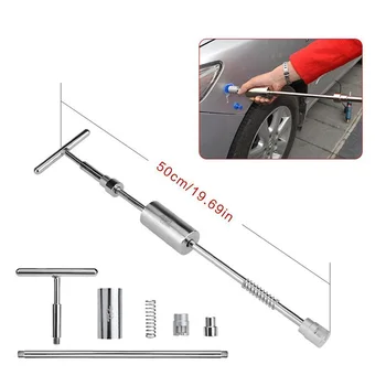 Værktøjer Auto Reparation Af Bil Dent Reparation Dent Aftrækker Kit 2 i 1 Skub Hammer Omvendt Hammer Lim Faner Sugekopper