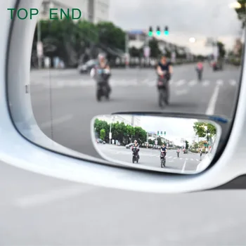 Nye store Blind vinkel Spejl,Gratis Forsendelse,1pair,Rammeløse & Cool Design,2-Vejs Anvendelse: Fast Eller 360 Graders Justerbar