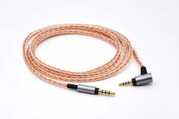 2,5 mm AFBALANCERET 8-core fletning Audio Kabel Til Philips Fidelio X1 X1S X2 F1 L2 L2BO M2BT hovedtelefon