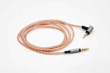 2,5 mm AFBALANCERET 8-core fletning Audio Kabel Til Philips Fidelio X1 X1S X2 F1 L2 L2BO M2BT hovedtelefon
