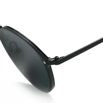 NYWOOH Cat Eye Solbriller Kvinder Luksus Belægning Spejl solbriller Kvindelige Retro Uindfattede Metal-Brillerne UV400