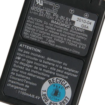 Oprindelige Erstatning Batteri 1150mAh PS-BLS1 Til Olympus E-P1, E-P2, E-PL1, E-P3, E-PL3, E-PM1 E-620 Kamera Batterier