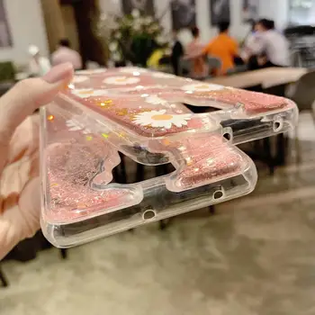 Glitter Flydende Kviksand Tilfældet For Xiaomi Note 10 lite 10 Pro CC9 Pro MAX3 MIX2S Coque Redmi 9 9A Note 8 8T 7 K20 Silikone Case