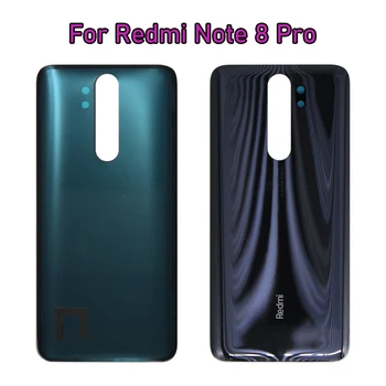 For Xiaomi Redmi Note 8 Pro 4D Glas Tilbage Batteriets Cover Sag Reservedele Til Xiaomi Redmi Note 8 bagcoveret Værktøjer