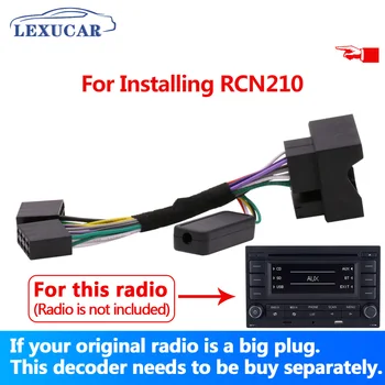 Lexucar Bil Radio RCN210 Konvertere Plug-Dekoder Løse Bluetooth Problem, Multifunktions-Rat knapper Canbus gateway