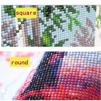 DIY Diamant Broderi Frugter Fuld Square/runde Diamant Maleri Cross Stitch Kit Mosaik Home Decor