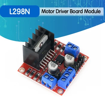 5pcs/masse L298N motor driver bord modul L 298 til arduino stepmotor smart bil, robot