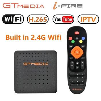 GTMedia Ifire TV-Boks Digital Set-Top-Box-TV-Dekoder FULL HD 1080P H. 265 Indbygget WIFI modul Støtte Youtube Spanien DE DET forenede KONGERIGE m3u
