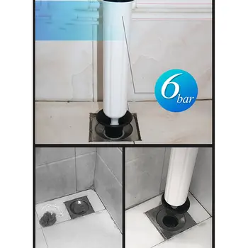 Kloak Muddermaskine Toilet High Pressure Ventilation Toilet Skraber Rør Muddermaskine Nem Og Hurtig Ren Manuel