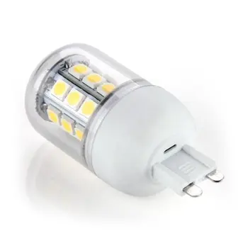 4x G9 27 5050 SMD 220V 4w LED Lys Birne Lampe Spot High Power Strahler 4W, Varm hvid, kold hvid, 220V 4w