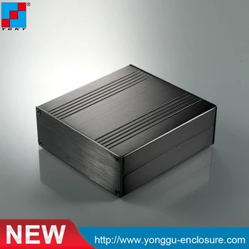 106*40-110 mm (wxhxl) aluminium ekstrudering tilfælde fabrik kabinet med monteringsbeslag