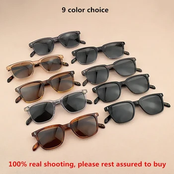 2019 Retro polariserede Solbriller Kvinder Brand Designer Runde Vintage solbriller mænd kvinde kvinder ' s square solbriller til mænd 5031