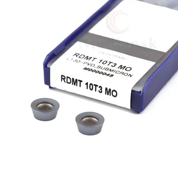 Høj kvalitet RDMT10T3 MO RDMT1204 MO LT30 hårdmetal til Fræsning indsætte Eksterne drejning af CNC-carbide drejebænk Fræsning af værktøj