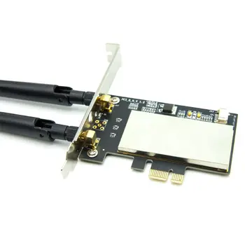WTXUP NGFF M2 til PCIE-AC-Konverter-adapterkort AX200 9260 8265 1650A til Bærbar 95AD