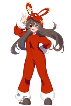 Anime Tegnefilm Pyjamas Spil Genshin Indvirkning Amber Cosplay Kostumer Earl Kanin I Ét Stykke Voksne Par Homewear Velvet Jumpsuits
