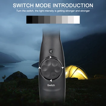 Bærbare COB Arbejde Lys Med Magnet Stå Krog USB-Genopladelige Camping Lommelygte Lommelygte Lanterna Indbygget Batteri