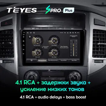 TEYES SPRO Plus Til Mitsubishi Pajero 4 V80 V90 2006 - Bil Radio Mms Video-Afspiller, GPS Navigation Android-10 Ingen 2din