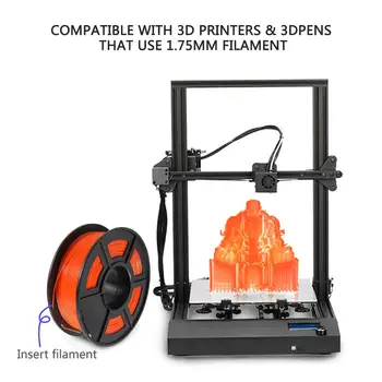 3D-Printer Filament PETG Hurtig Levering 1.75 mm 1 kg 2.2 LBS med Spool støtte til Uddannelse DIY-Handel Design Oversea Lager