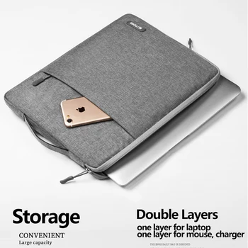 Laptop Sleeve Taske 12 13.3 14 15.6 tommer Notebook Taske til Macbook Air, Pro 13 15 Huawei Dell Lenovo Xiaomi Overflade Asus HP sag